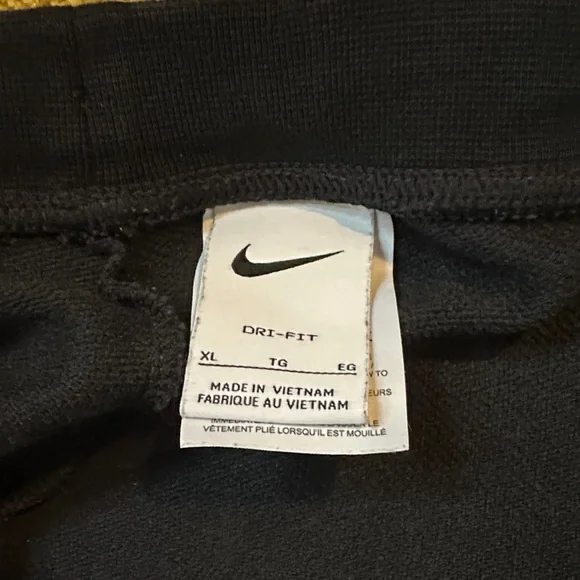 Nike Black Leopard Print Joggers - Picture 2 of 4